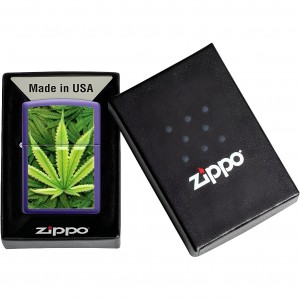 Zippo - Cannabis Design [49790]